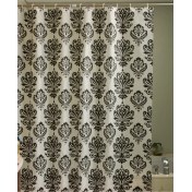 Resim Primanova Yankı Siyah Banyo Duş Perdesi Tek Kanat 180X200 Peva 