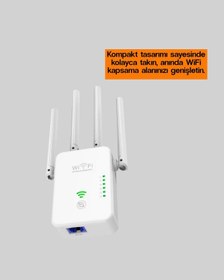 Resim Gld-spt- Yüksek Hızlı Parazit Önleyici Wifi Repeater Router 