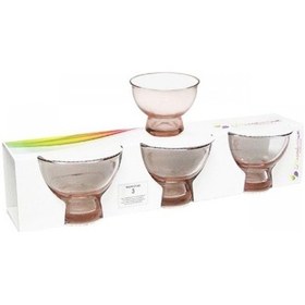 Resim Paşabahçe 6 Adet Pembe Dondurmalık Kase 42103 