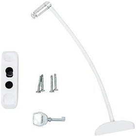 Resim Çelik Halatlı Pvc-pencere Çocuk Emniyet Kilidi 3 Adet 