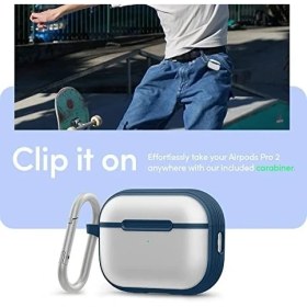 Resim Karokstore Ciel By Airpods Pro (2.nesil) ile Uyumlu Kılıf Brick Deep Sea - ACS05327 