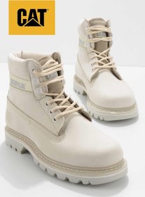 Resim Caterpillar Beige Leather Kadın Bot & Bootie Cat0111000101 