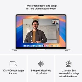 Resim Apple MacBook Air 15" M4 | 512 GB SSD 16 GB RAM 10 CPU 10 GPU 