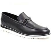 Resim Marcomen 152-19437 İçi Dışı Hakiki Deri Eva Hafif Taban Erkek Günlük Ayakkabı Siyah Siyah 