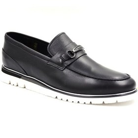 Resim Marcomen 152-19437 İçi Dışı Hakiki Deri Eva Hafif Taban Erkek Günlük Ayakkabı Siyah Siyah 