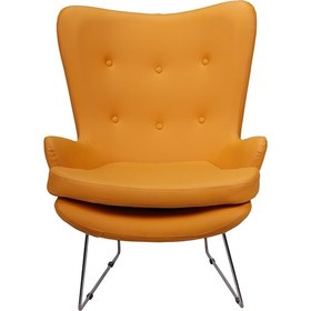 Resim C-49 Cafe Berjer Misafir Koltuğu Ofis Berjer Ofis Koltuğu Tekli Kanepe Büro Koltuk Sarı 