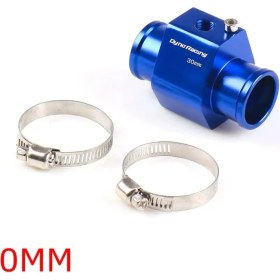 Resim Xiyu Shop 30 mm Mavi Stil Dynoracing Su Sıcaklığı Ölçer Radyatör Sıcaklığı Su Sıcaklığı Ortak Boru Sensörü Adaptörü (Yurt Dışından) 