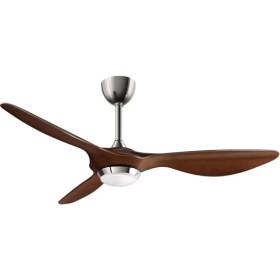 Resim 132 cm Sessiz Akıllı LED Tavan Vantilatörü 6 Hızlı Dc Motorlu Lüks El Boyalı Tasarım 