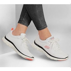 Resim Skechers 149303 Flex Appeal 4.0-Brillant View Kadın Spor Ayakkabı Beyaz 