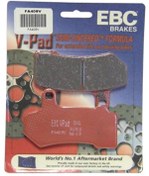 Resim Harley-Davidson Uyumlu Cvo Road King Ön Fren Balatası Ebc Fa409V Yarı Si 