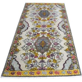 Resim Zehra Abla Halı Vintage El Dokuma Benzersiz Eşsiz Model Ürgüp Yün Halı 7221 Çok Renkli 