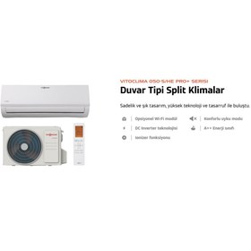 Resim Viessmann Vitoclima 050 Pro 18.000 Btu Inverter Split Klima R32 A Beyaz 2025 (MONTAJ DAHİL) 
