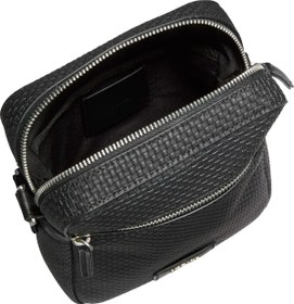 Resim Calvin Klein EMBOSSED WOVEN REPORTER Erkek Siyah Omuz Çanta 