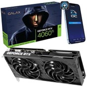 Resim GeForce RTX 4060 Ti 1-Click OC 8GB GDDR6 128 Bit DLSS 3 Ekran Kartı (46ISL8MD8COC) Galax