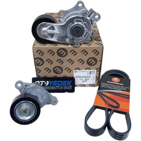 Resim Citroen C5 (2012-2015) 1.6 E-Hdi Stop&Start Alternatör Kayış Ve Rulman Seti (Orijinal Eurorepar) 