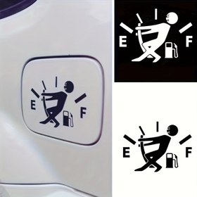 Resim 1 adet Yakıt Deposu Kapağı Çıkartmaları, Kişiselleştirilmiş Araba Çıkartmaları, Komik Yakıt Patlaması İzle Çıkartmaları, Komik Çıkartmalar, Kişiselleştirilmiş Yansıtıcı Araba Çıkartmaları 