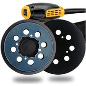 Resim Mufunye Dewalt Dwe642 Zımparalar İçin 5 İnç 8 Delikli Otomatik Yapışkan Cila Tepsisi 2 Adet 