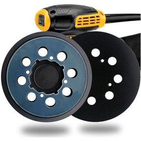 Resim Mufunye Dewalt Dwe642 Zımparalar İçin 5 İnç 8 Delikli Otomatik Yapışkan Cila Tepsisi 2 Adet 