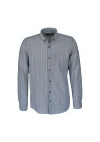 Resim Erkek Pamuklu Yazlık Uzun Kol Gömlek 9628 Bgl-st03738 001 