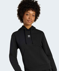 Resim adidas Essentials French Terry Regular Hoodie - Siyah / 