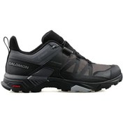 Resim Salomon X Ultra 4 Gore-tex Erkek Gri Siyah Spor Ayakkabı 413851 Siyah Koyu Gri Siyah - Koyu Gri 