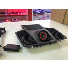 Resim Porsche Cayanne Uyumlu 2018-2021 Kasa Siyah Saat Kırmızı 