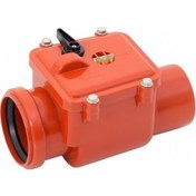 Resim Gama Çap 50Mm Pvc Pis Su Atıksu Gider Çekvalf Kilitli Sistem 