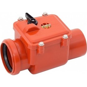 Resim Gama Çap 50Mm Pvc Pis Su Atıksu Gider Çekvalf Kilitli Sistem 