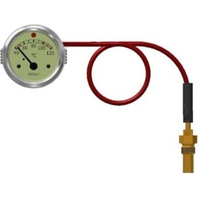 Resim Hararet Saati 52Mm 3 Mt. Mekanik Isı Gösterge 