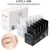 Resim Microblading Eyebow Makyaj Boyama Gömlekleri İplik için Haritalama Ön Mürekkep Dize, Konumlandırma Kaş Ölçüm Aracı 