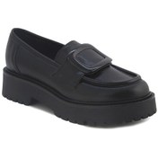 Resim Oxford Klasik Kadın 1m5471 Comart 5471 Vitello Ry Nero Siyah 