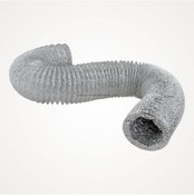 Resim 1.kalite lüks telli esnek 12lik davlumbaz / aspiratör borusu 3 mt 