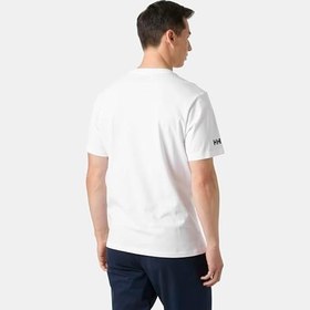 Resim Helly Hansen Helly Hansen Shorelıne T-shırt 3.0 Erkek Beyaz Tshirt Hha.54601-hha.002 