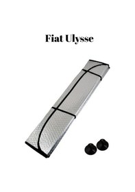 Resim Fiat Ulysse Uyumlu Ön Cam Güneşlik Perde Balonlu Metalize Parlak Alüminyum Katlanabilir Araç Cam Güneşliği 165x85cm 