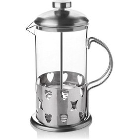 Resim Perotti French Press 350 ML Metal Metalik Metal 