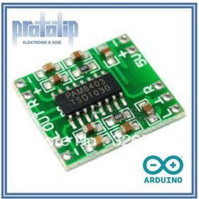 Resim Arduino Pam8403 Mini Digital Amfi 2X3W 