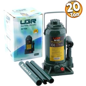 Resim Badem10 Ugr Kriko 20 Ton Hidrolik Oto Araç Araba Kaldırma Kaldıraç Kollu Seti Şişe Tip Kiriko 20 Ton 