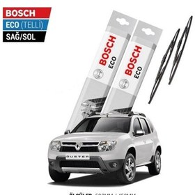 Resim Bosch , Dacia Duster 2011 Model Silecek Takımı Bosch Eco Telli 