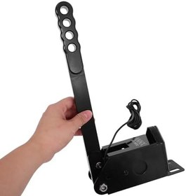 Resim NUOBESTY Hydraulic USB Racing Handbrake For Simulators Adjustable Drift Lever Compatible With Win Systems Long Arm Controller For Racing Game Accessories 