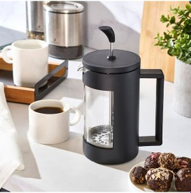 Resim Karaca Pamir French Press 800 Ml Siyah Siyah 