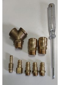 Resim Kompresörler İçin Kompresör Takımı 2Li Çatal gövde Ve 