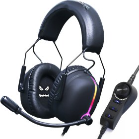 Resim Rush TUSSLE RHX71 USB 7.1 Surround RGB Oyuncu Kulaklık 