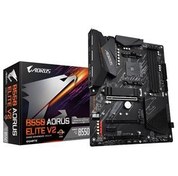 Resim Gıgabyte B550 Aorus Elıte V2 Ddr4 Hdmı Dp Pcıe 16X V4.0 Am4 Atx 