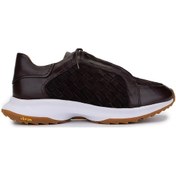 Resim Tamer Tanca Erkek Hakiki Deri Kahverengi Sneakers & Spor Ayakkabı 1092 22221 Erk Ayk Y25 Kahve Dr/suet Orgu Kahverengi 