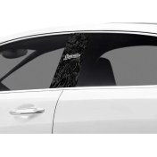 Resim Araç Kapı Direk Kaplama Folyosu Stancenatıon Desenli (Sağ Sol Takim) (2 Adet) - 22X50 cm 