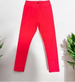 Resim Woo Rage Kız Çocuk Mikro Şardonlu Esnek Tayt-15029 Neon Pembe 