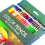 Resim 72 Renkli Profesyonel Sanatçı Kalitesi Yumuşak Çekirdek Yağlı Kurşunlu Boya Seti, 72 Canlık ve Karıştırılabilen Rengin, Ahşap Kutu - Yetişkinler için Ağır Hizmet Tipi Bozuk Para Kitabı, Çizim, İsketleme, Okul & Resmi Malzemeler (Hediye) 