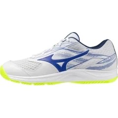 Resim Mizuno Break Shot 5 Ac Unisex Tenis Ayakkabısı Beyaz / Mavi 
