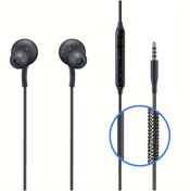 Resim EXENAR Kablolu Mikrofonlu Kulaklık 3.5mm Jack Girişli Samsung M30 M30s M31 M31s M32 M33 M34 Uyumlu 