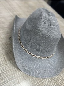 Resim Aysbutk Unisex Hasır Şapka Gri 